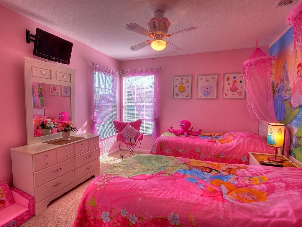 bedroom pink